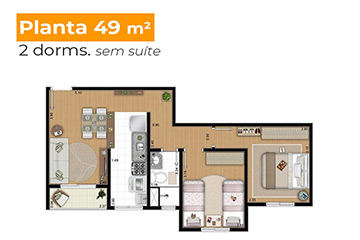 Plantas - Vista Park Residencial - Jundiaí